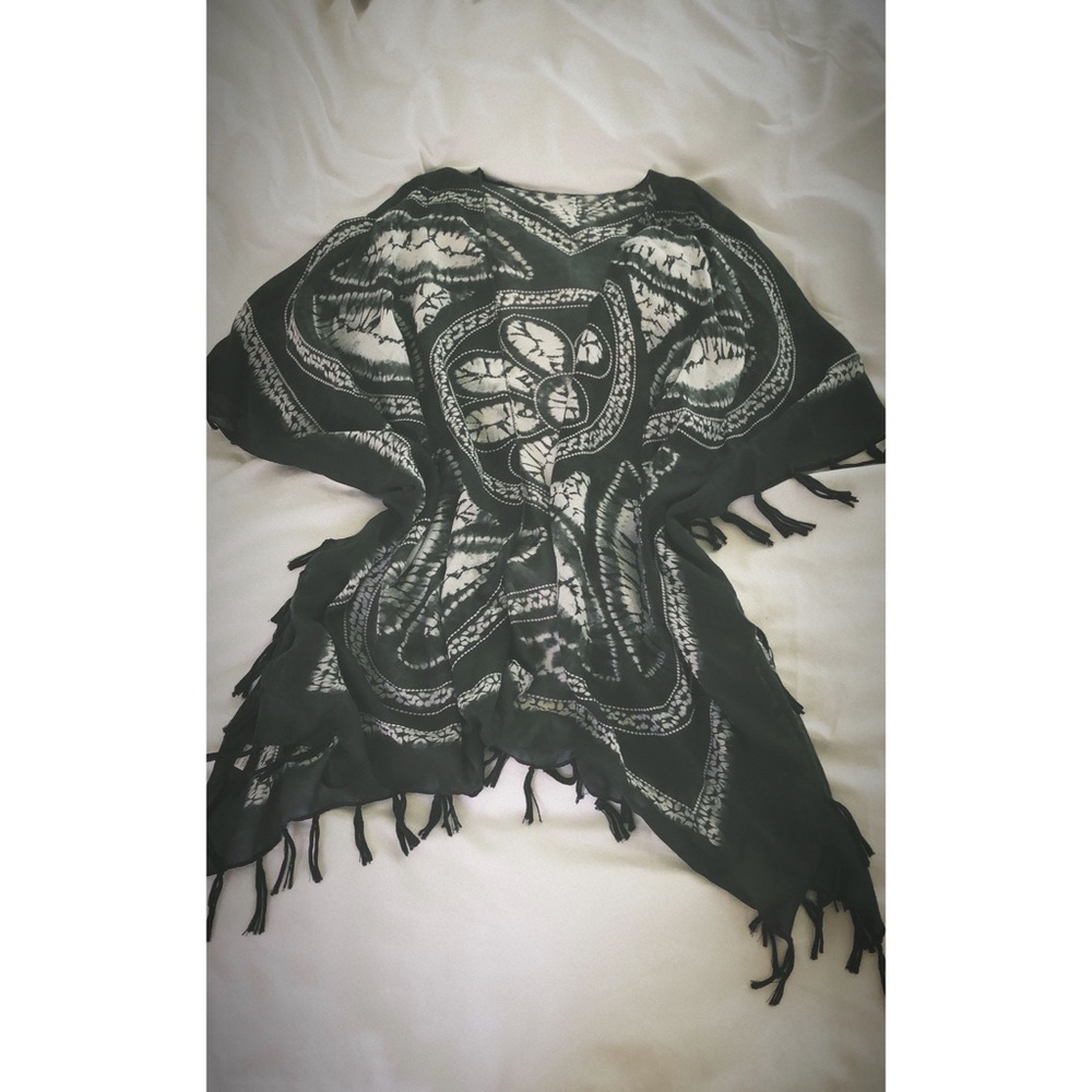 Boho Fringe Throw Over